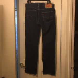 Levis 501 button up jeans
